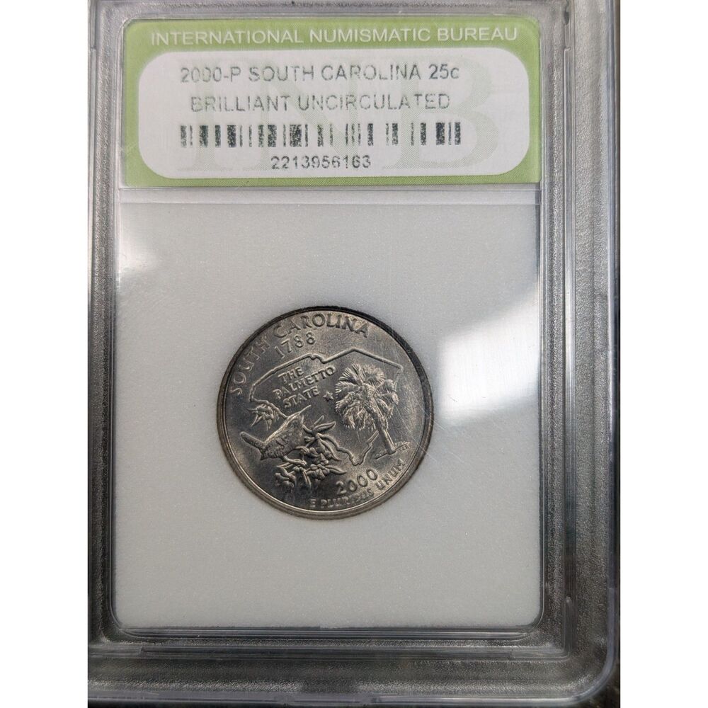 2000-P South Carolina Quarter • BU • Philadelphia Mint
